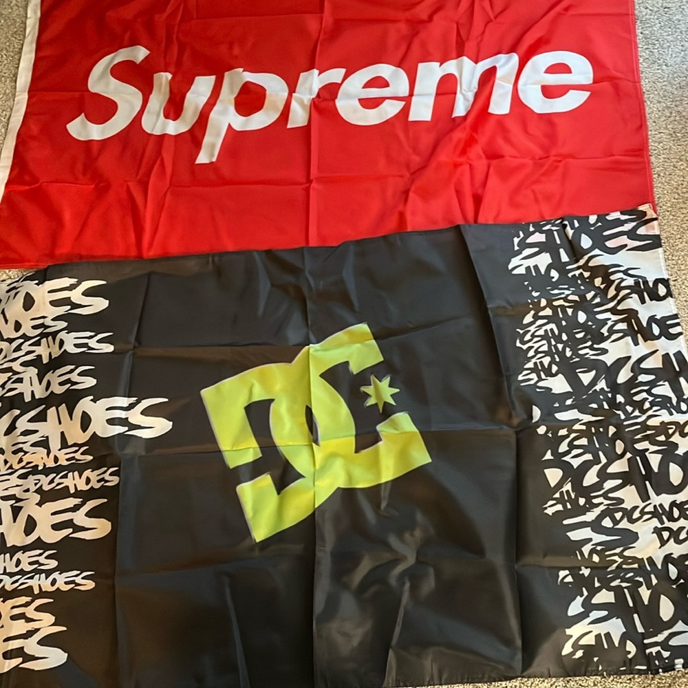 Supreme, DC Shoe Co. Flag Bundle